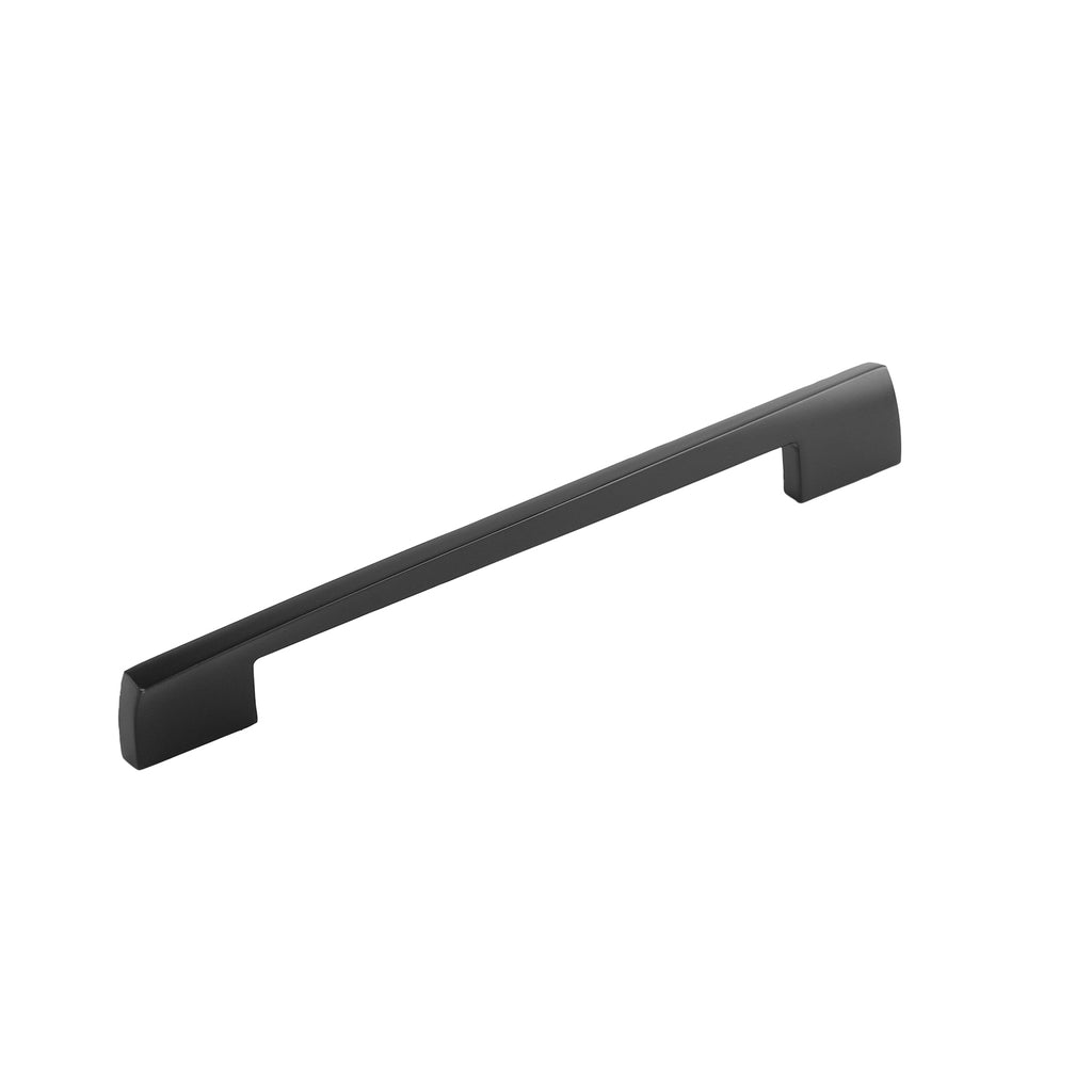 Flex Collection Pull 8-13/16 Inch (224mm) Center to Center Matte Black Finish