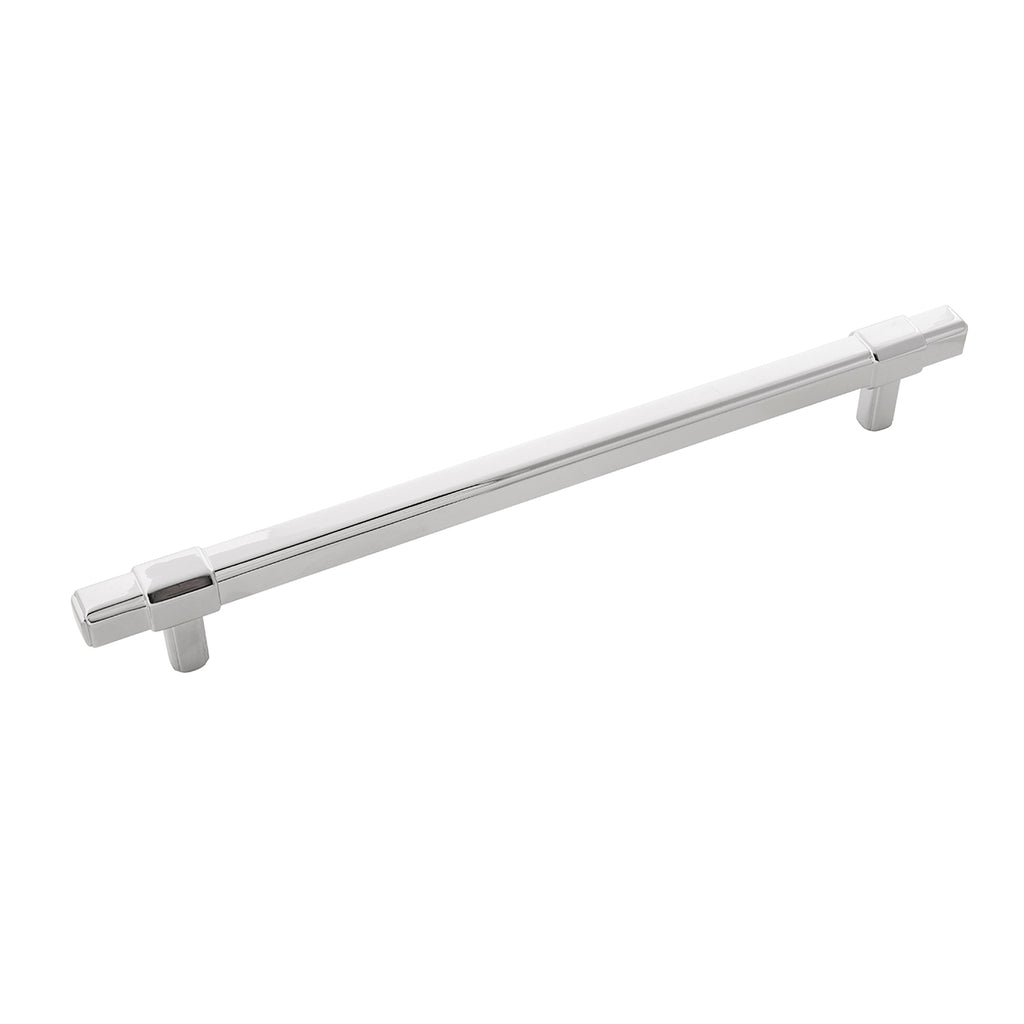 Monroe Collection Pull 8-13/16 Inch (224mm) Center to Center Chrome Finish
