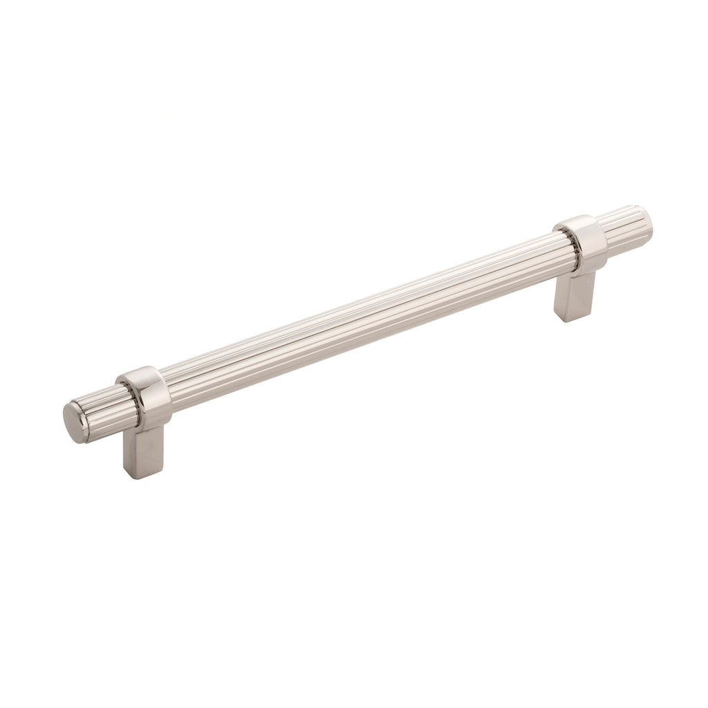 Sinclaire Collection Pull 6-5/16 Inch (160mm) Center to Center Polished Nickel Finish