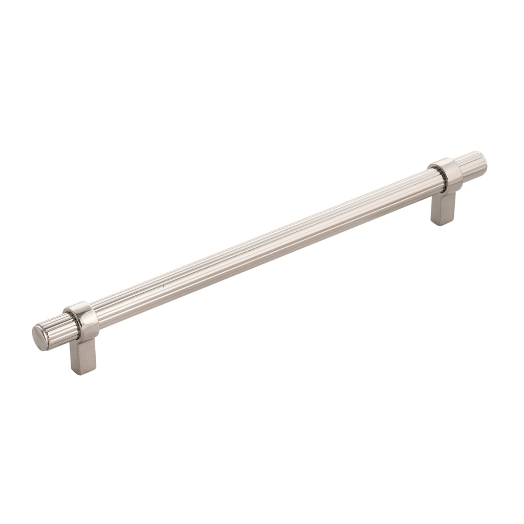 Sinclaire Collection Pull 8-13/16 Inch (224mm) Center to Center Polished Nickel Finish