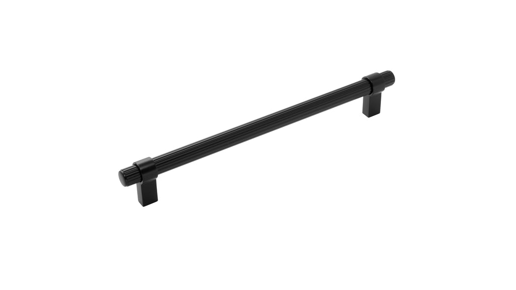 Sinclaire Collection Appliance Pull 12 Inch Center to Center Matte Black Finish