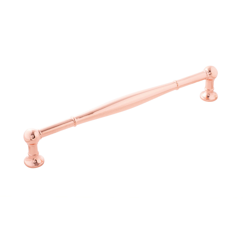 Fuller Collection Appliance Pull 12 Inch Center to Center Polished Copper Finish