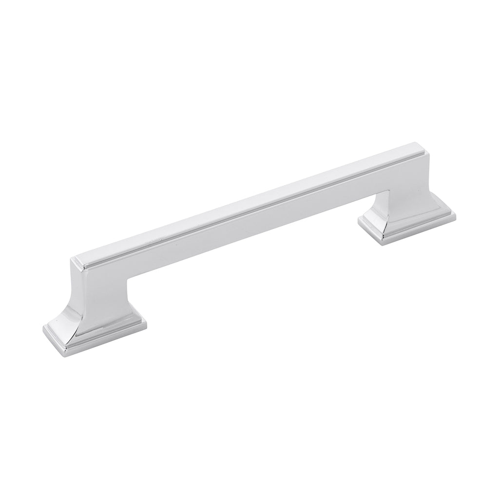 Brownstone Collection Pull 5-1/16 Inch (128mm) Center to Center Chrome Finish