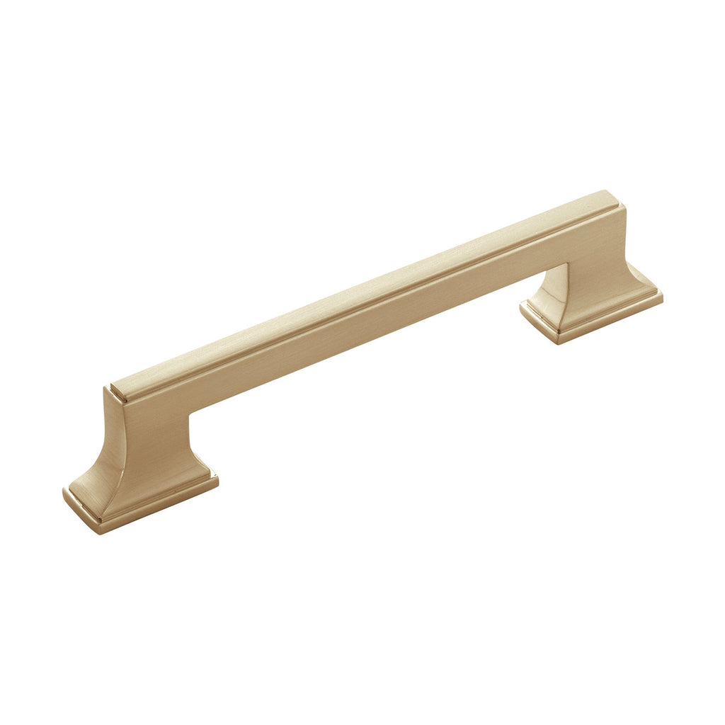 Brownstone Collection Pull 6-5/16 Inch (160mm) Center to Center Champagne Bronze Finish