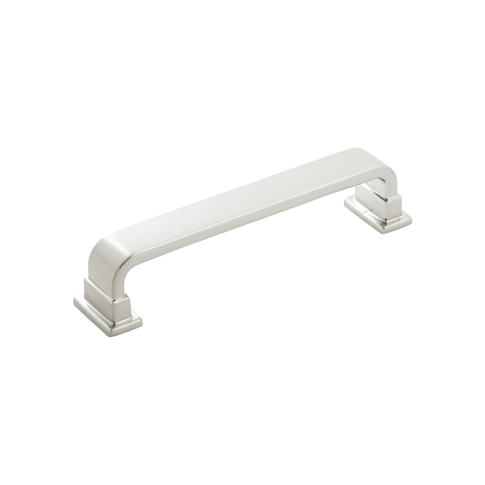 Brighton Collection Pull 5-1/16 Inch (128mm) Center to Center Satin Nickel Finish