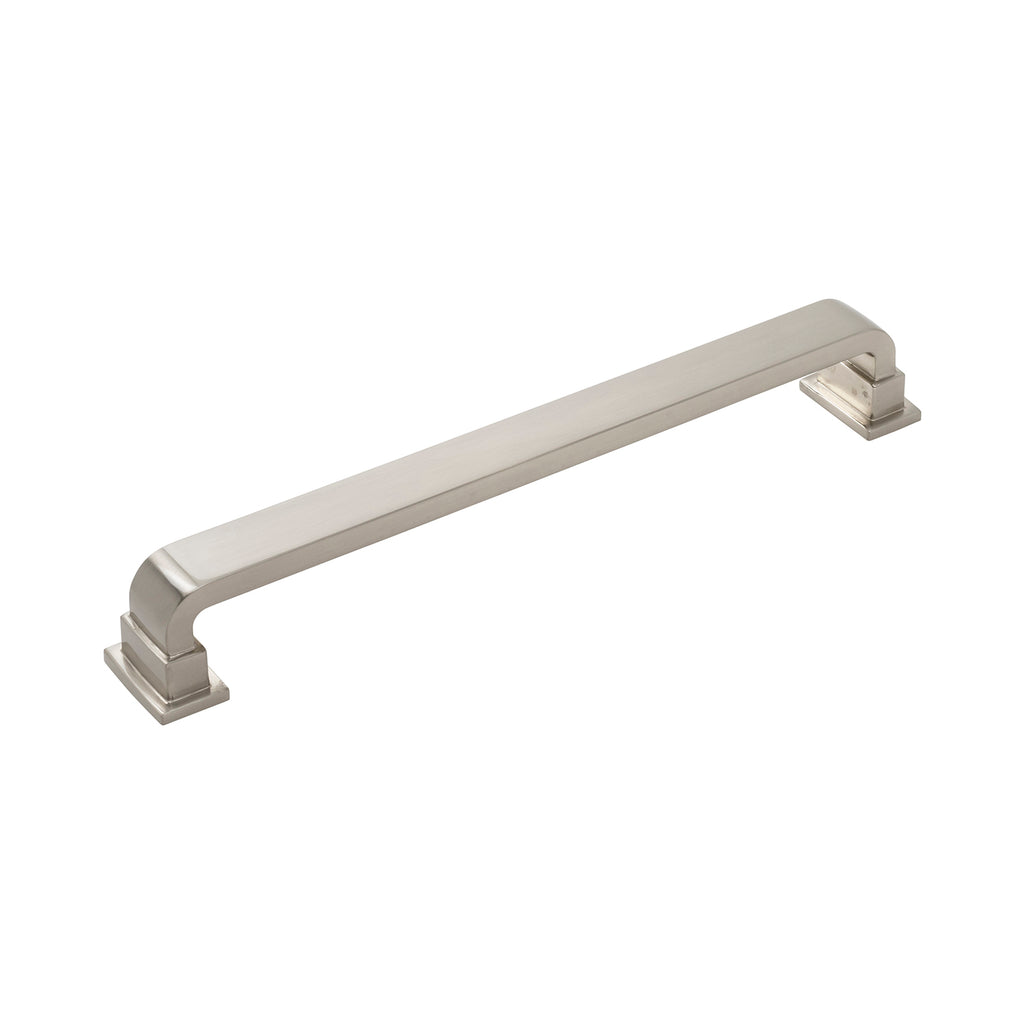 Brighton Collection Appliance Pull 12 Inch Center to Center Satin Nickel Finish