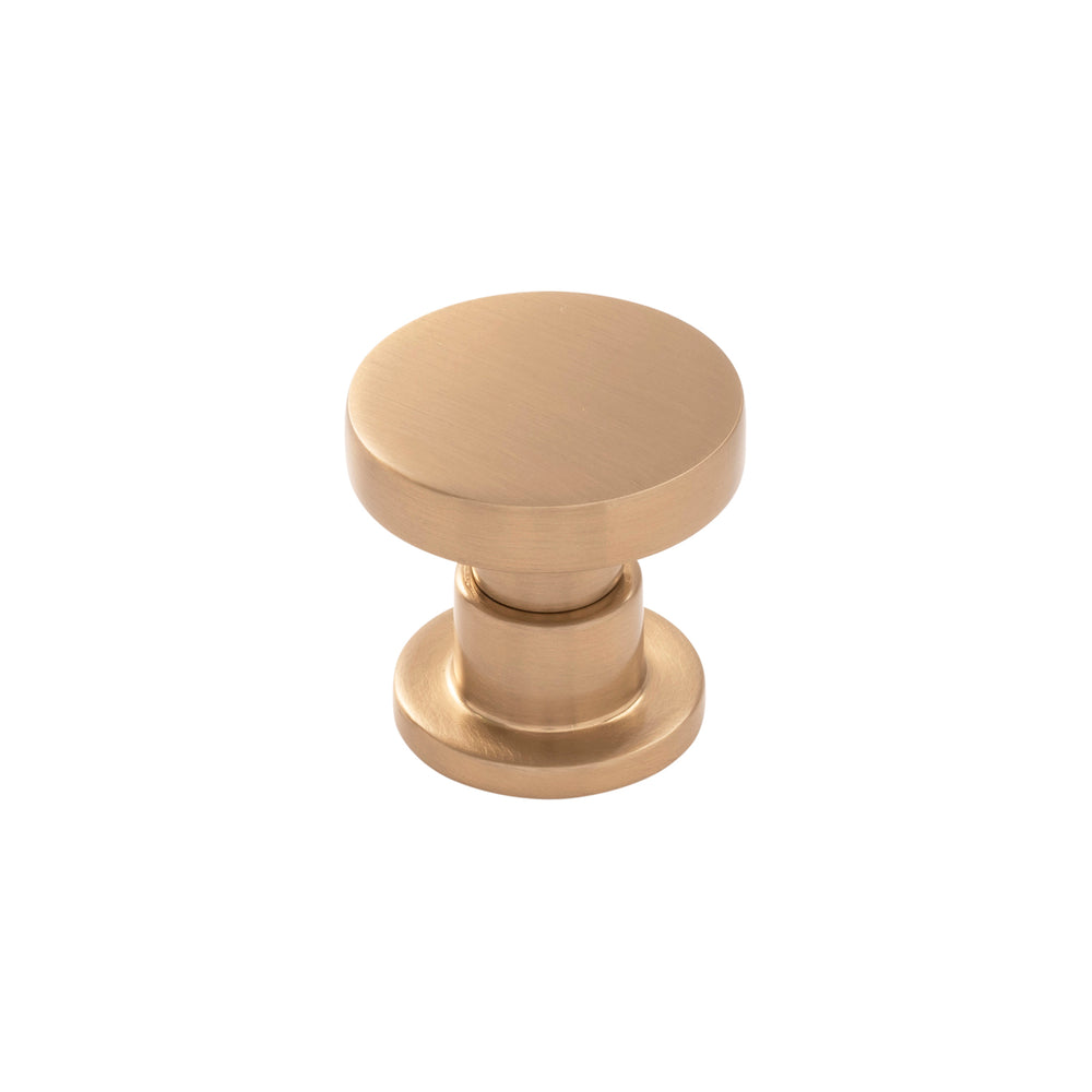 Urbane Collection Knob 1-1/4 Inch Diameter Champagne Bronze Finish
