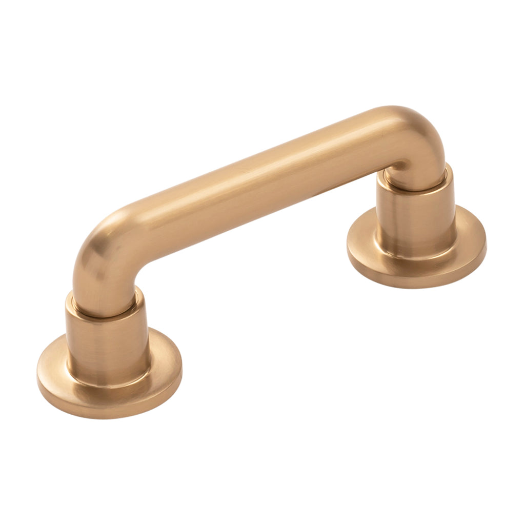 Urbane Collection Pull 3 Inch Center to Center Champagne Bronze Finish