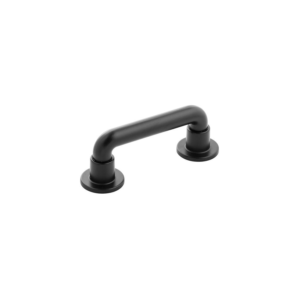Urbane Collection Pull 3 Inch Center to Center Matte Black Finish