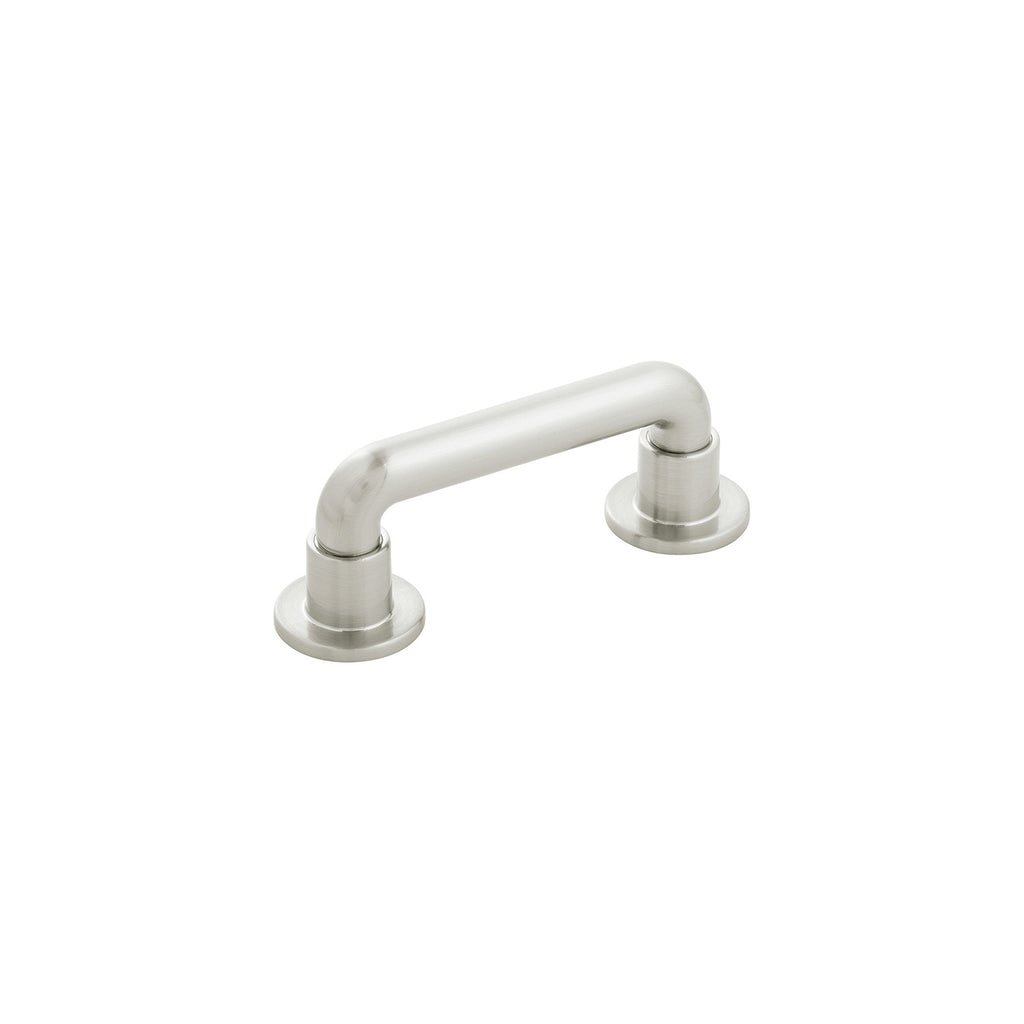 Urbane Collection Pull 3 Inch Center to Center Satin Nickel Finish