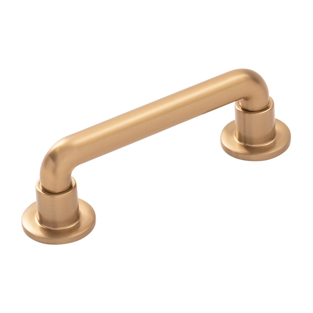 Urbane Collection Pull 3-3/4 Inch (96mm) Center to Center Champagne Bronze Finish