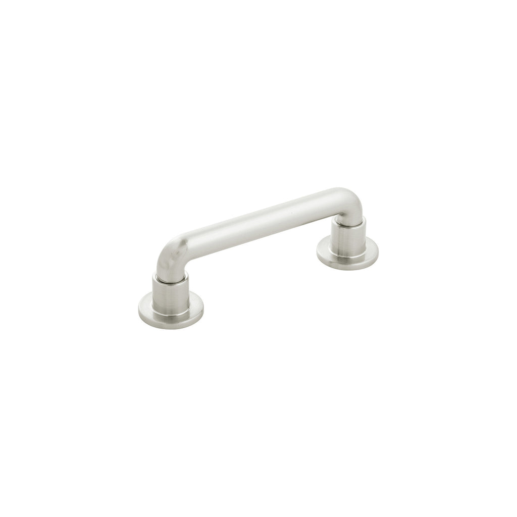 Urbane Collection Pull 3-3/4 Inch (96mm) Center to Center Satin Nickel Finish