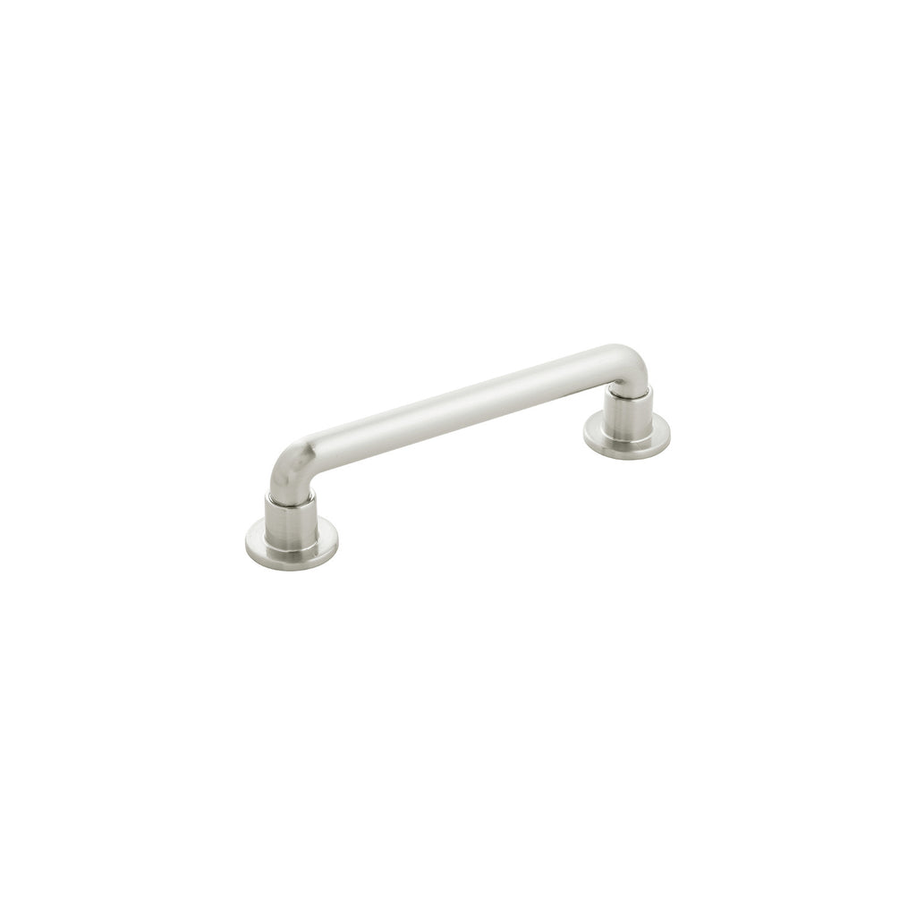 Urbane Collection Pull 5-1/16 Inch (128mm) Center to Center Satin Nickel Finish