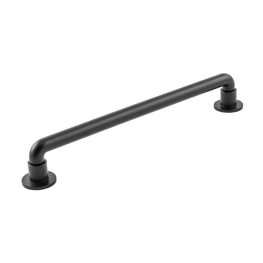 Urbane Collection Pull 8-13/16 Inch (224mm) Center to Center Matte Black Finish