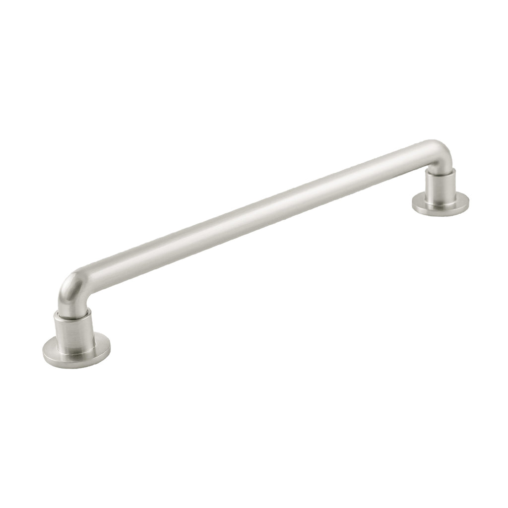 Urbane Collection Pull 8-13/16 Inch (224mm) Center to Center Satin Nickel Finish