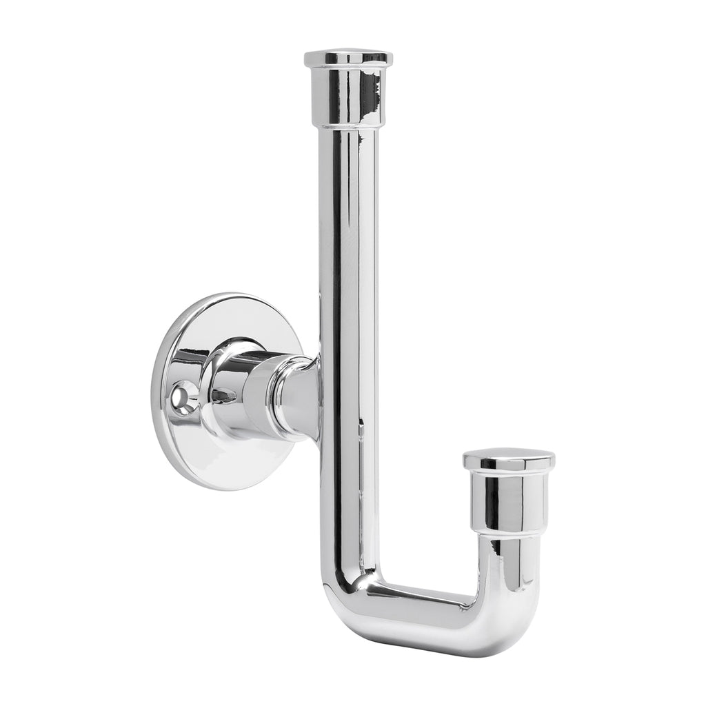 Urbane Collection Hook 1-1/4 Inch Center to Center Chrome Finish