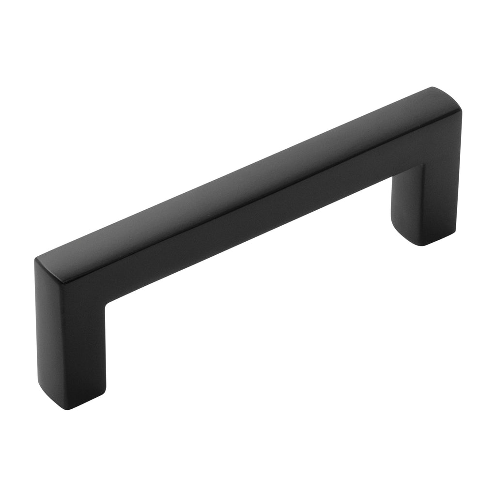Coventry Collection Pull 3-3/4 Inch (96mm) Center to Center Matte Black Finish