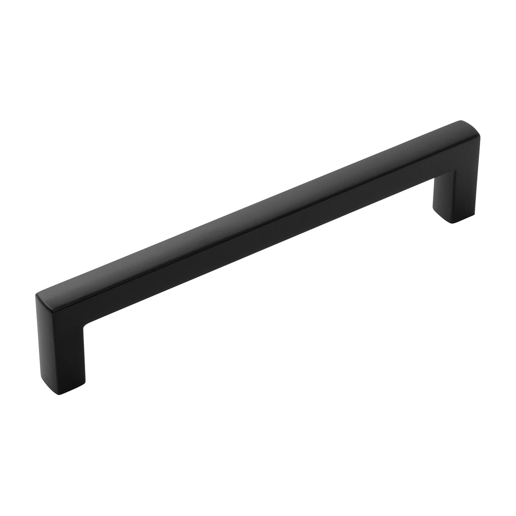 Coventry Collection Pull 6-5/16 Inch (160mm) Center to Center Matte Black Finish