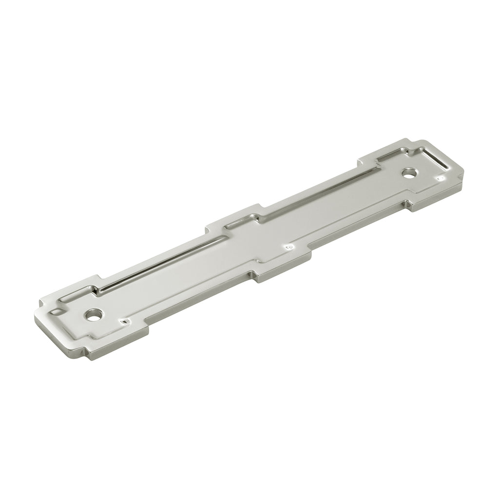 Coventry Collection Pull Backplate 5-1/16 Inch (128mm) Center to Center Polished Nickel Finish