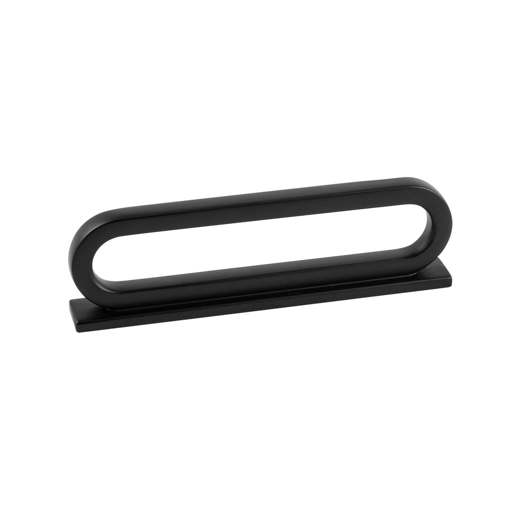Corsa Collection Pull 3 Inch & 3-3/4 Inch (96mm) Center to Center Matte Black Finish