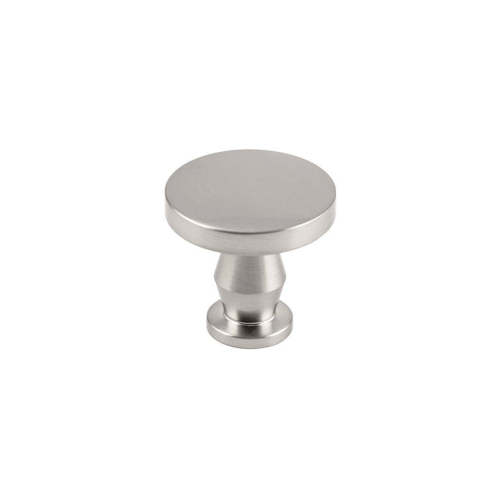 Anders Collection Knob 1-1/4 Inch Diameter Satin Nickel Finish