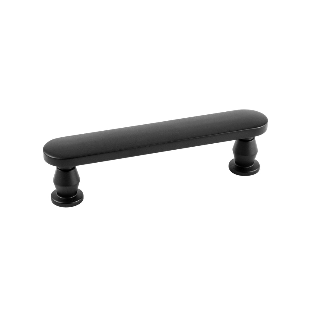 Anders Collection Pull 3-3/4 Inch (96mm) Center to Center Matte Black Finish