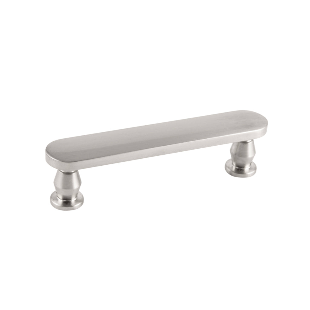 Anders Collection Pull 3-3/4 Inch (96mm) Center to Center Satin Nickel Finish