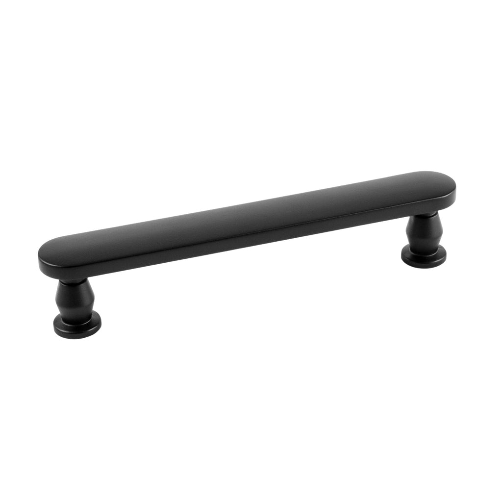Anders Collection Pull 5-1/16 Inch (128mm) Center to Center Matte Black Finish