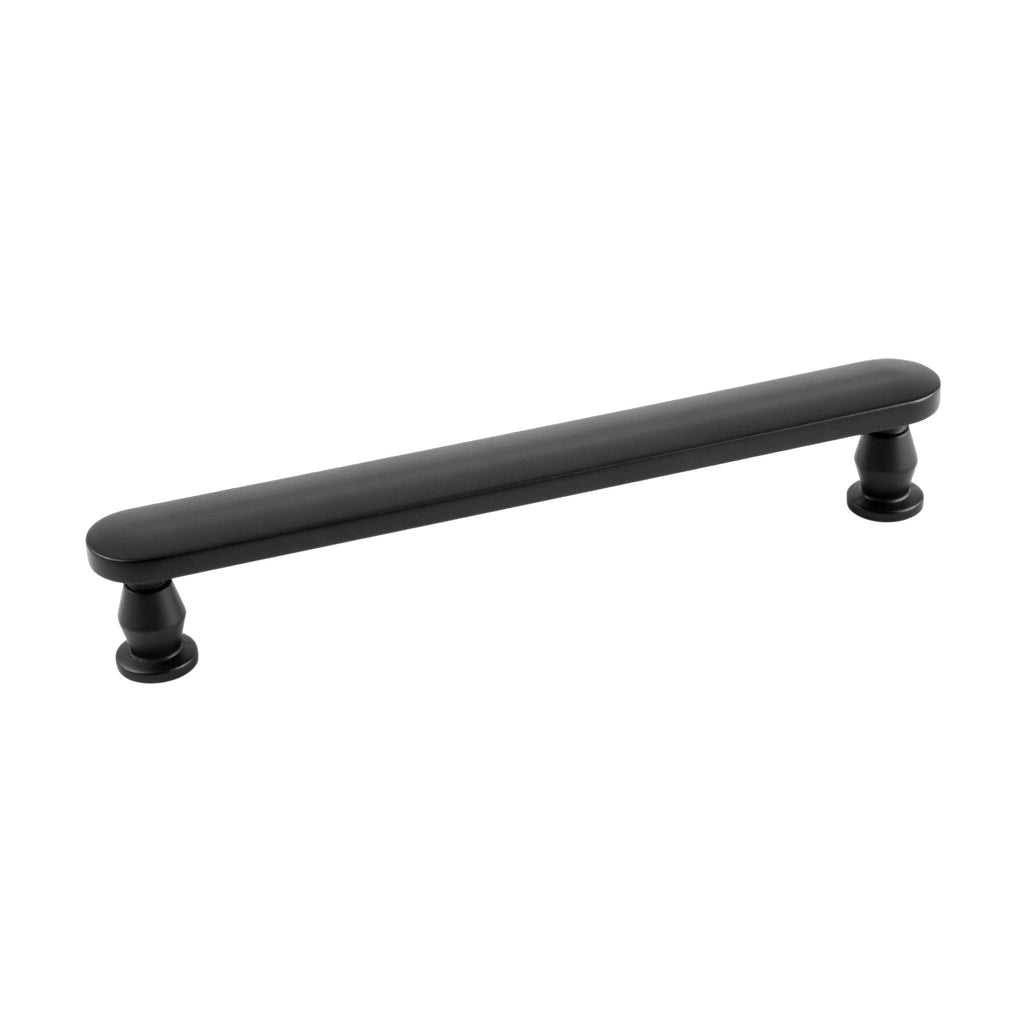 Anders Collection Pull 6-5/16 Inch (160mm) Center to Center Matte Black Finish