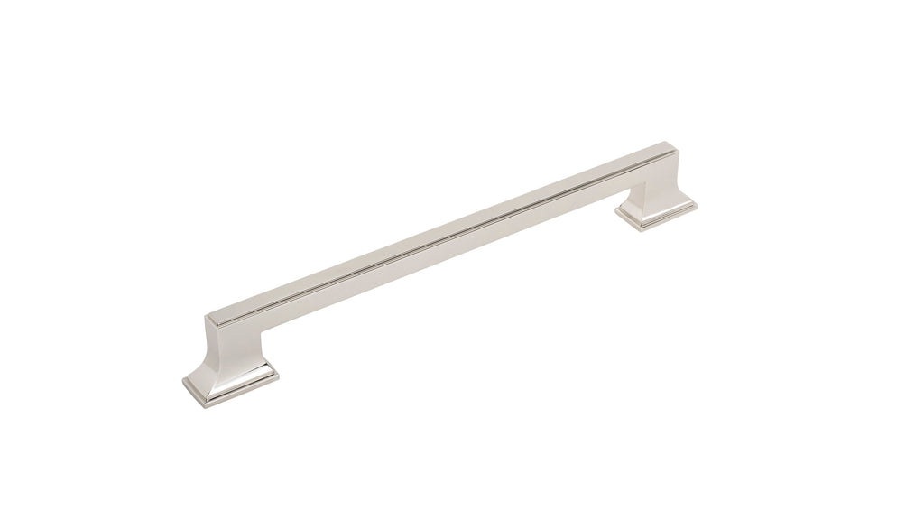 Brownstone Collection Appliance Pull 12 Inch Center to Center Polished Nickel Finish
