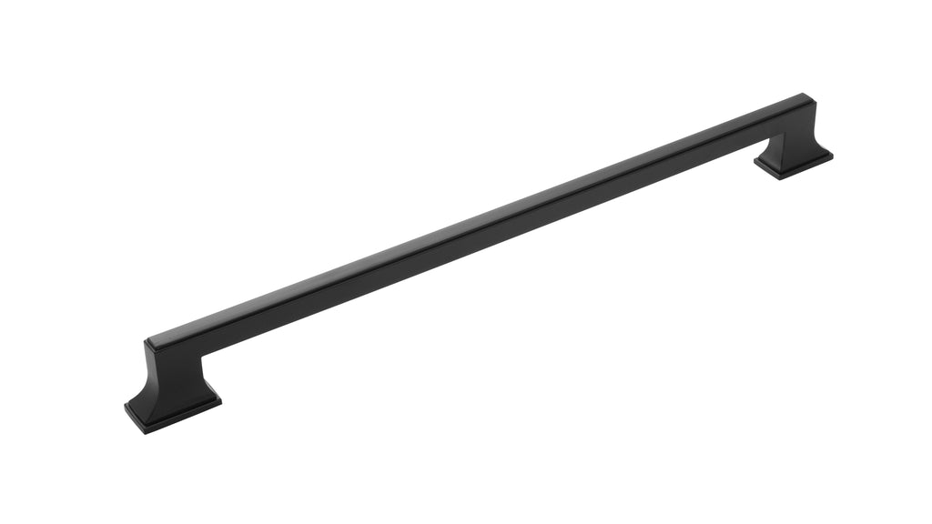 Brownstone Collection Appliance Pull 18 Inch Center to Center Matte Black Finish