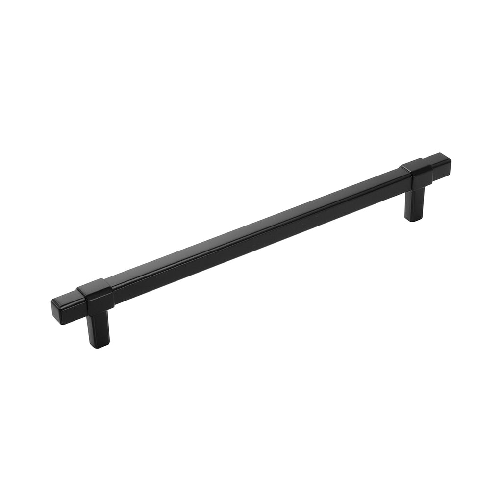 Monroe Collection Appliance Pull 12 Inch Center to Center Matte Black Finish