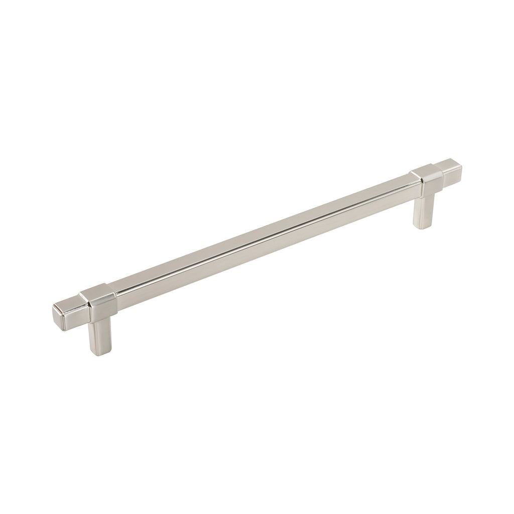 Monroe Collection Appliance Pull 12 Inch Center to Center Satin Nickel Finish