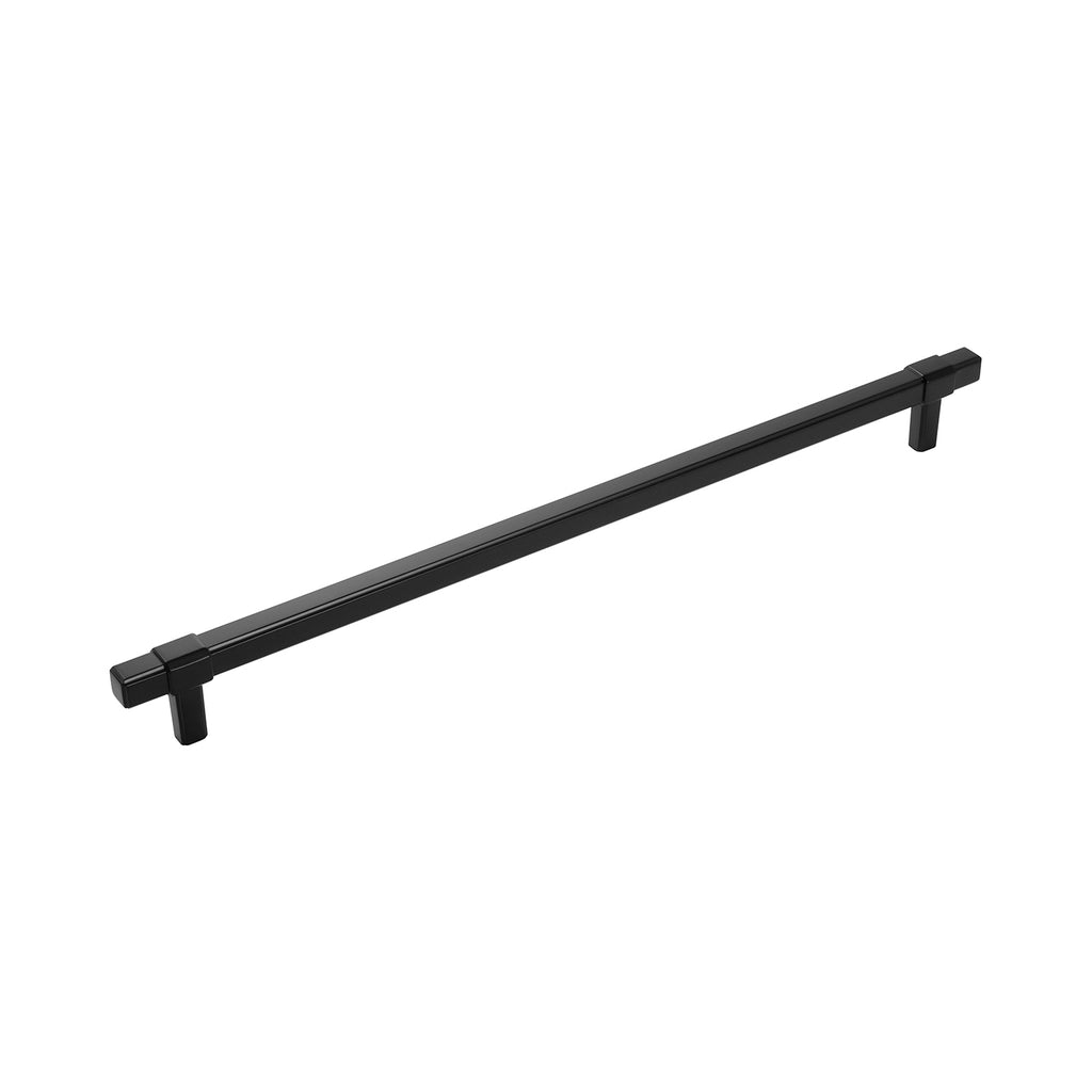 Monroe Collection Appliance Pull 18 Inch Center to Center Matte Black Finish