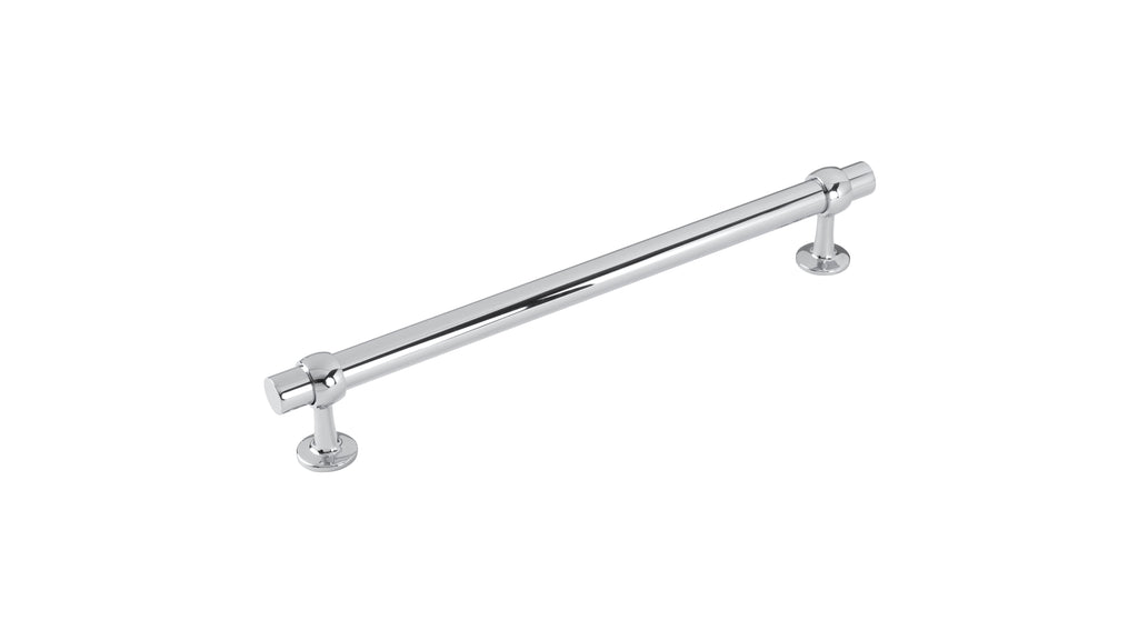 Ostia Collection Appliance Pull 12 Inch Center to Center Chrome Finish