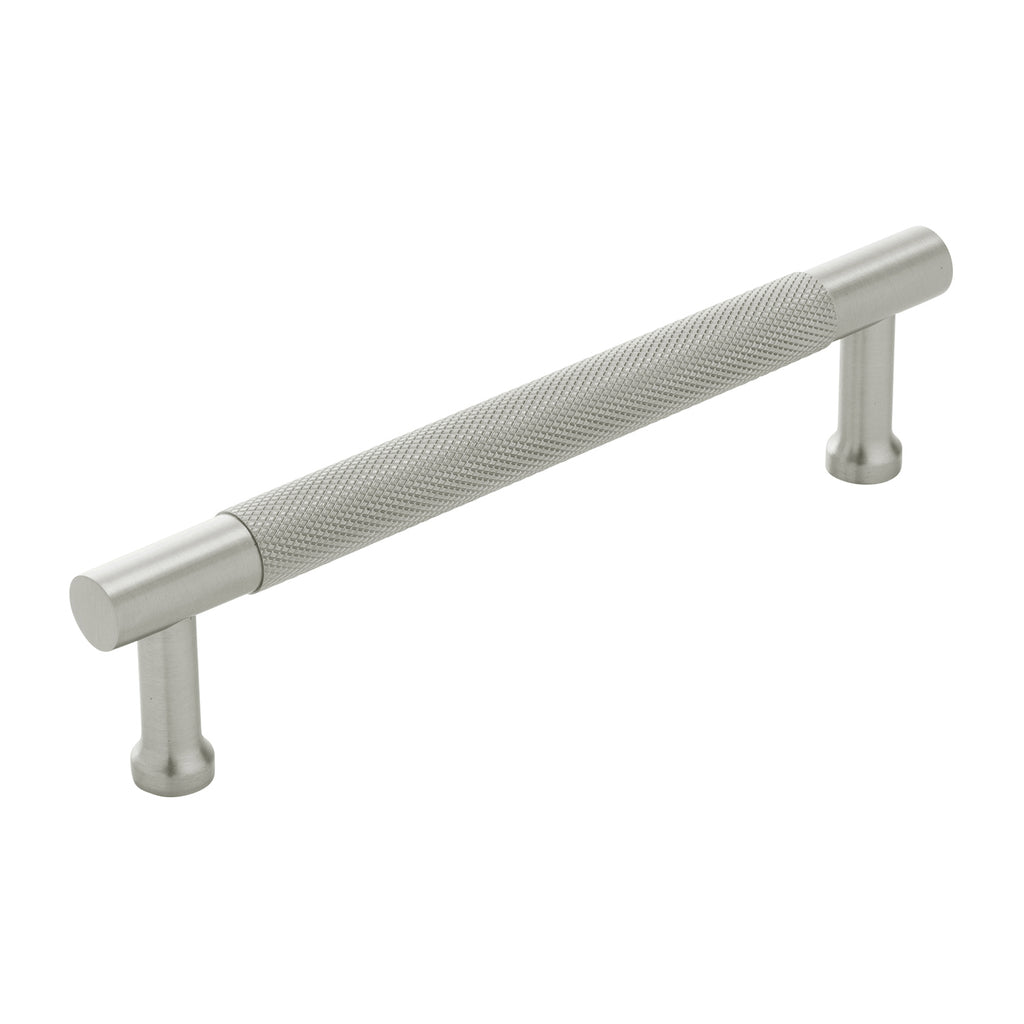 Verge Collection Pull 5-1/16 Inch (128mm) Center to Center Stainless Steel Finish