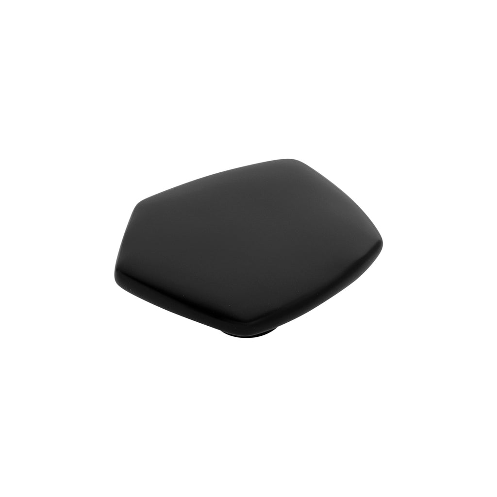 Pebble Collection Knob 2 15 16 Inch X 2 1 8 Inch Matte Black Finish pebble-collection-knob-2-15-16-inch-x-2-1-8-inch-matte-black-finish