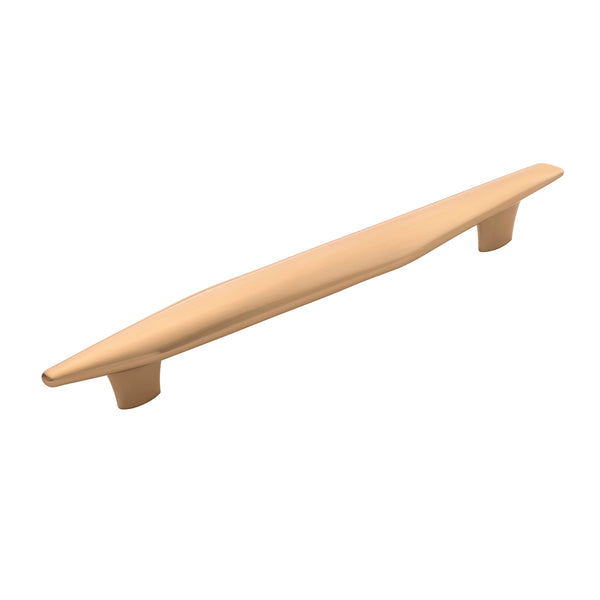 Pebble Collection Appliance Pull 12 Inch Center to Center Champagne Bronze Finish