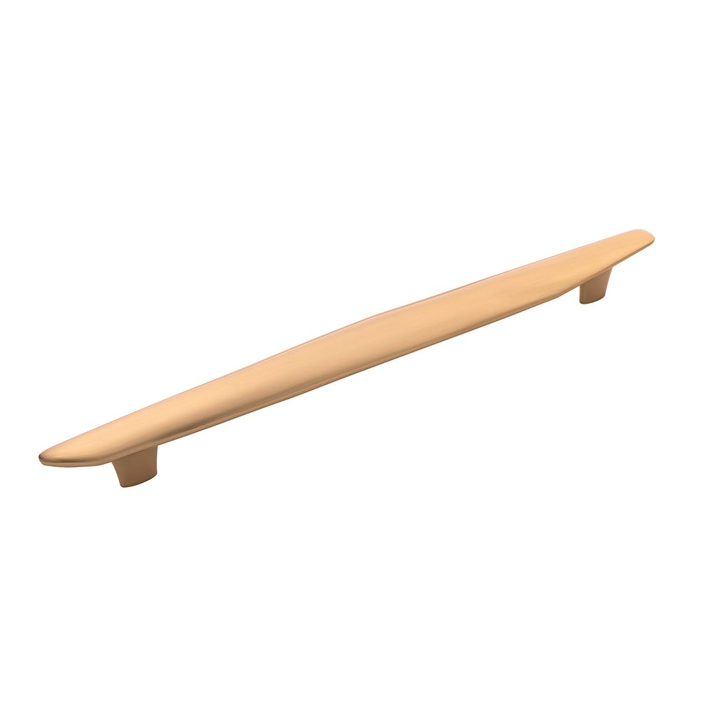 Pebble Collection Appliance Pull 18 Inch Center to Center Champagne Bronze Finish