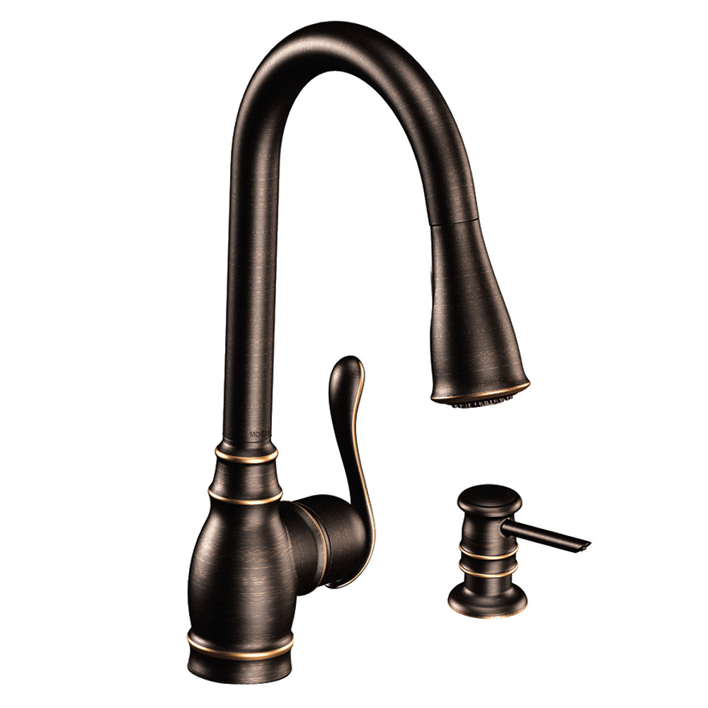 Moen Md Bronze Traditional Pull Down