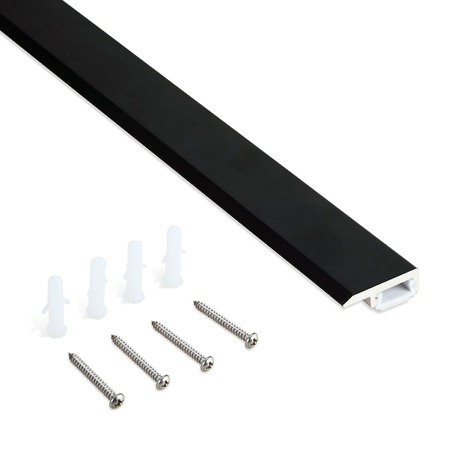 ProntoMosaic Black Click Trim 8'