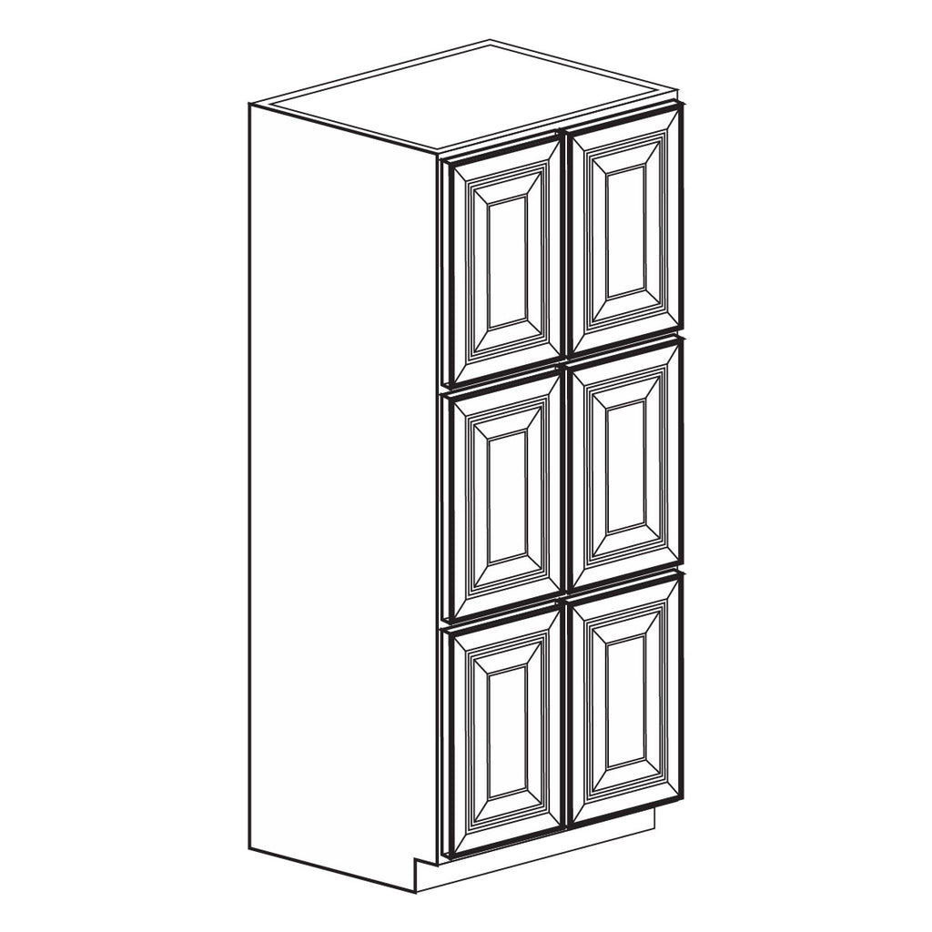 Full Height Cabinets - Aspen White