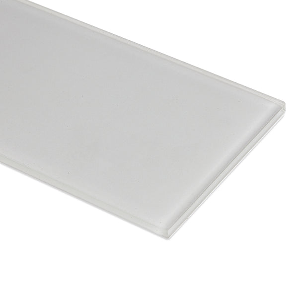 ProntoMosaic Light Gray Glass Subway 3'' x 6'' (24-pack / 3 sq.ft.)