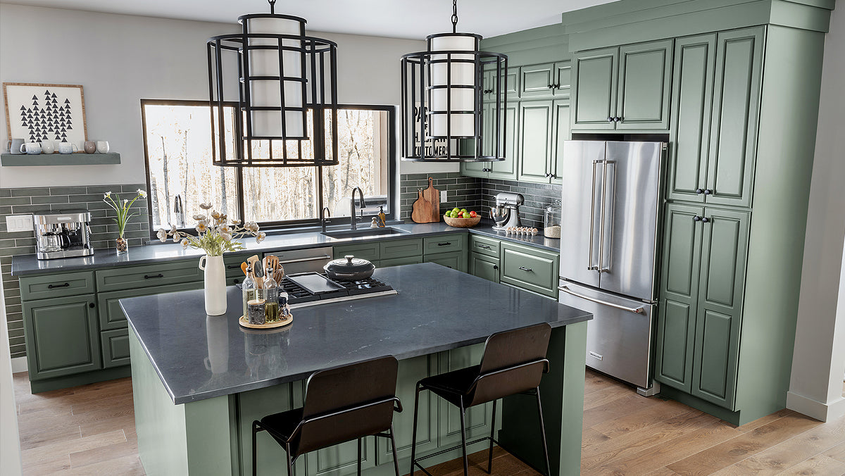 Sage Green Kitchen Cabinets
