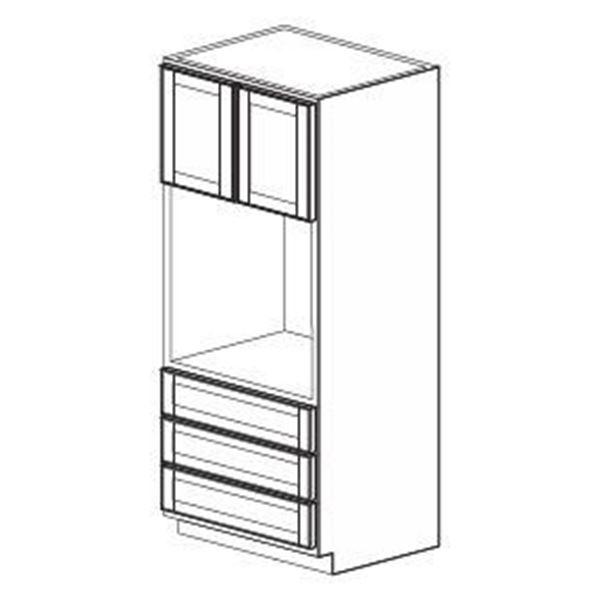 Full Height Cabinets - Malibu White