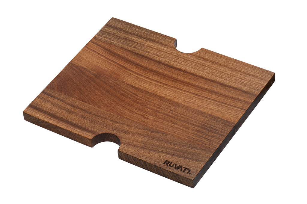 13 x 11 inch Solid Wood Replacement Cutting Board for RVH8215 and RVQ5215 workstation sinks