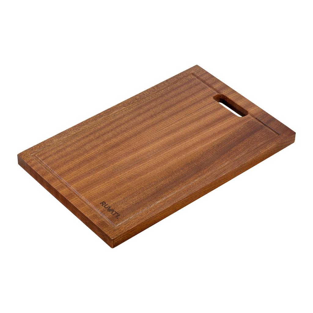17 x 11 inch Solid Wood Replacement Cutting Board for Workstation Sinks