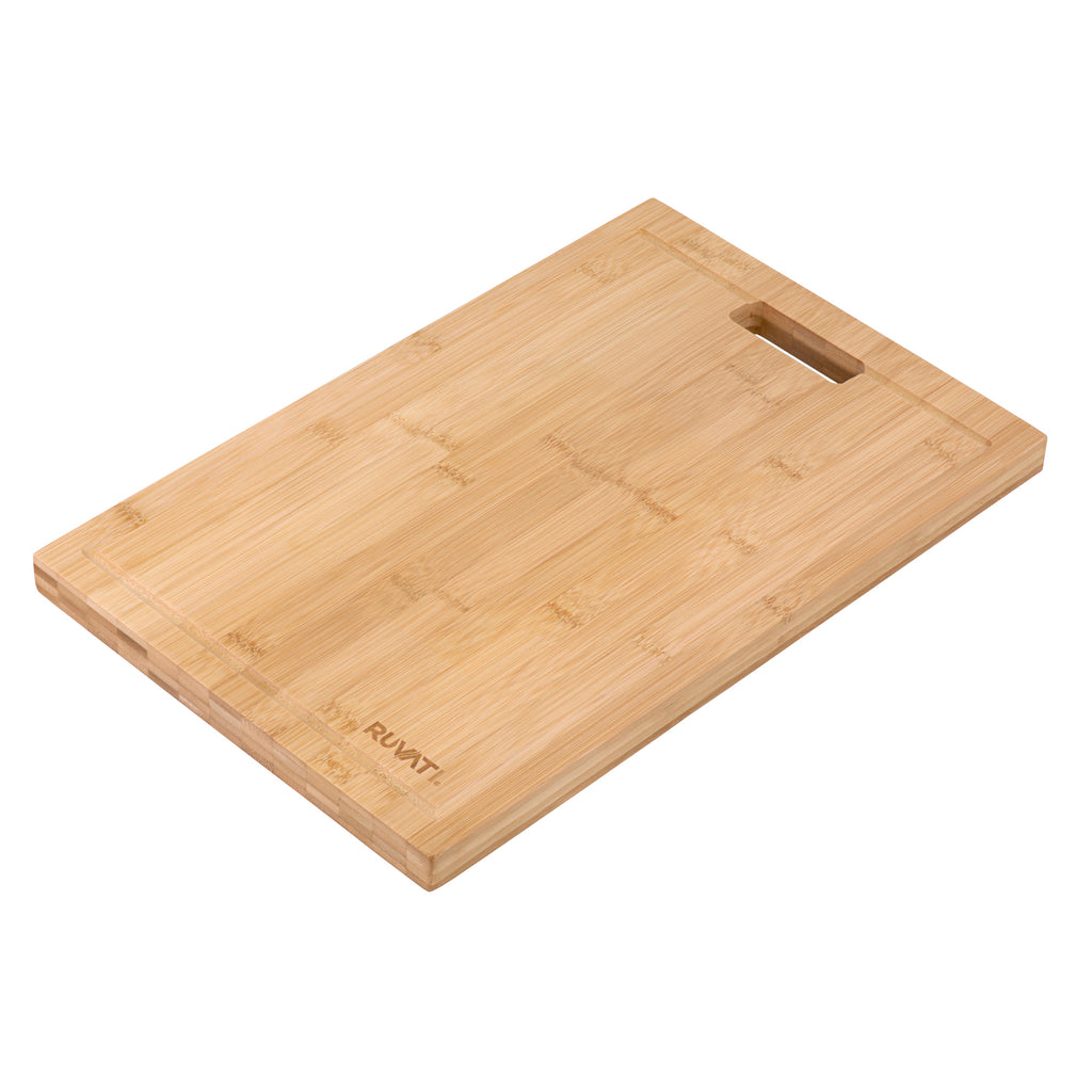 17 x 11 inch Bamboo Replacement Cutting Board for Workstation Sinks