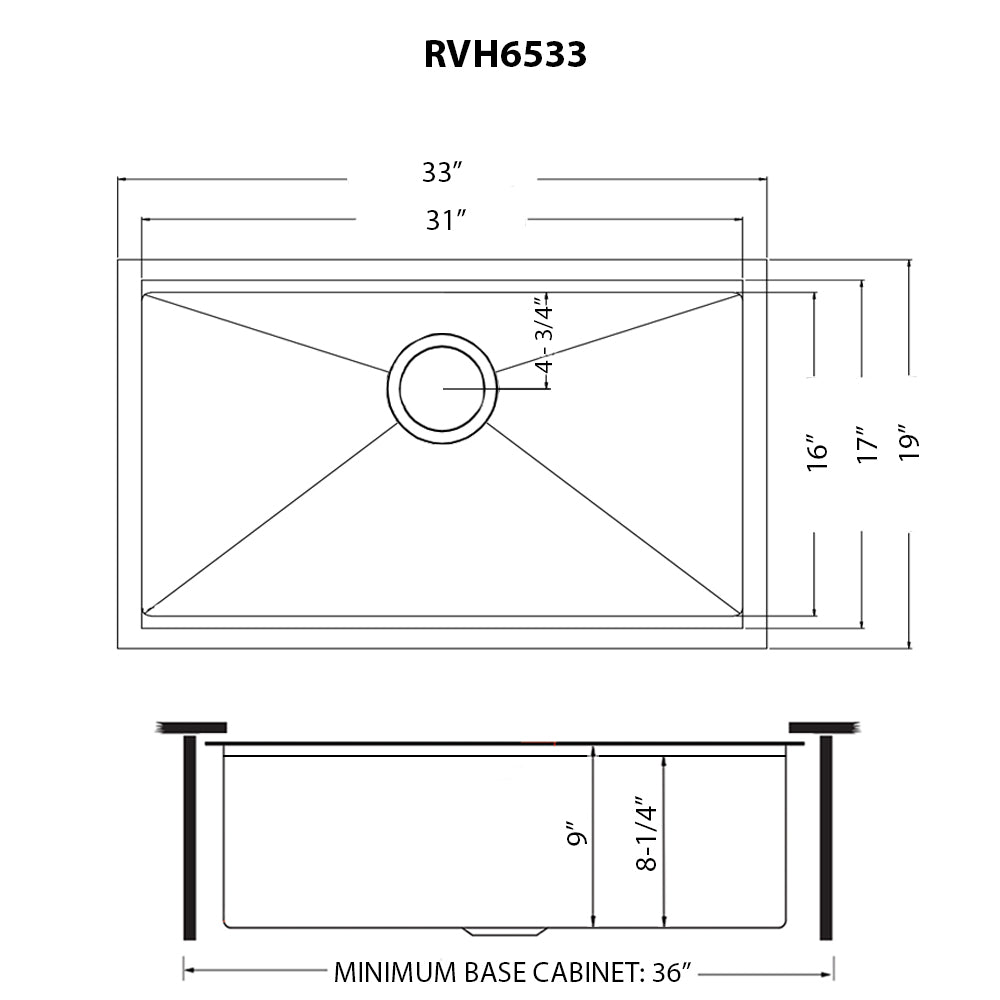 Workstation 33x19 Single Basin Sink Gold | Cabinets To Go