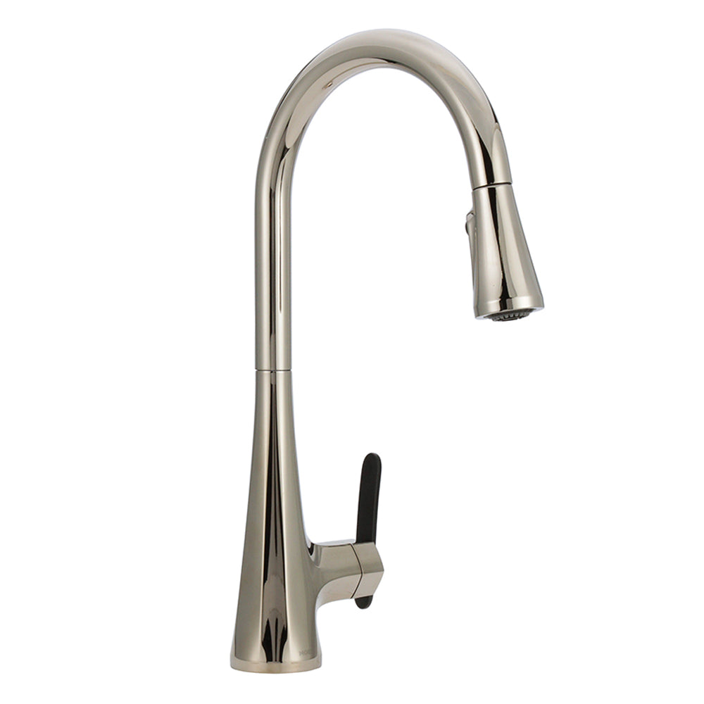 Moen® Polished Nickel High Arc Kitchen Faucet